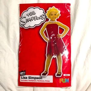 Lisa Simpson Kids Costume